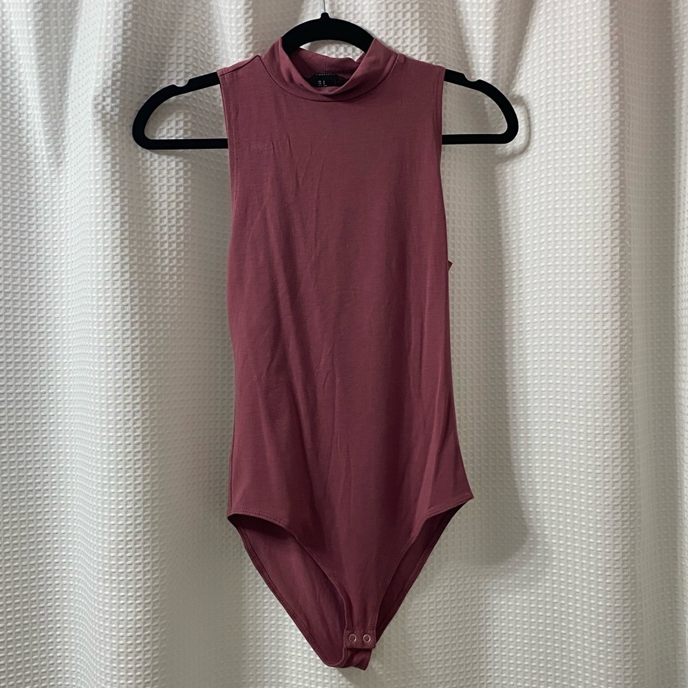 W&W ONCE F21 Mock Neck Bodysuit